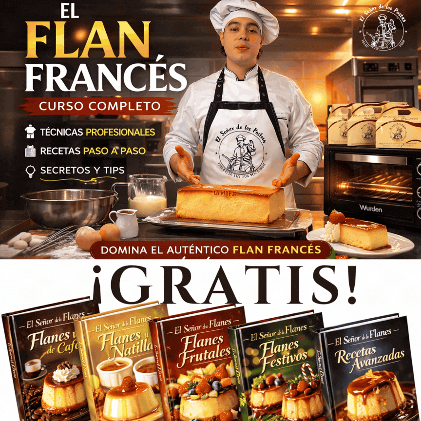 AUTÉNTICA RECETA DE FLAN DE CARAMELO DE EL SEÑOR DE LOS POSTRES (RECETA FRANCESA)